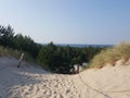 Poland, SÃâowiÃâski National Park - the CzoÃâpino dune.